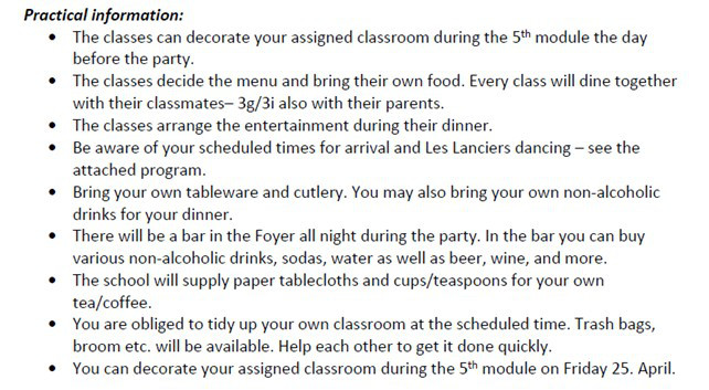 Practical information 